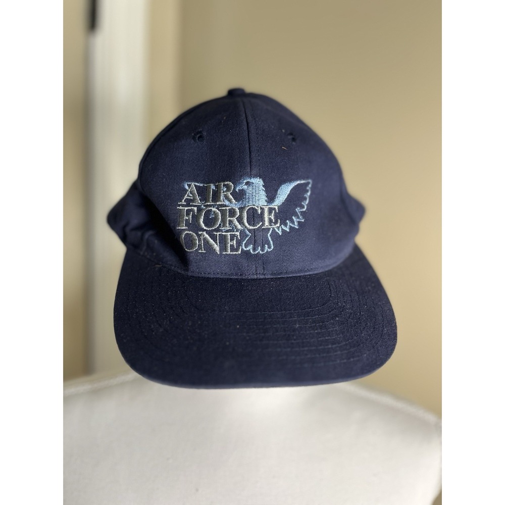U.S. Air‎ Force One Eagle Snap Back Hat One Blue